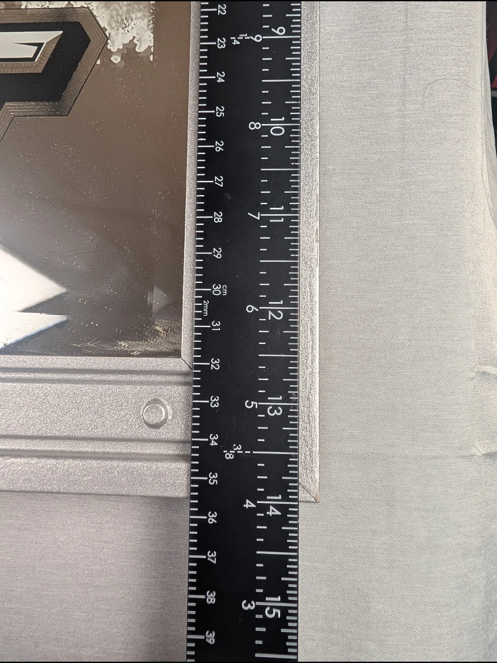 Vintage Coors Light Beer Mirror Sign With Etched Glass Mountains 27.5